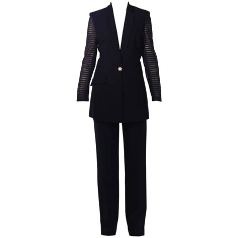 versace suits women|versace pantsuit.